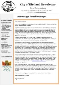 Icon of 2019 Kirtland Fall-Winter Newsletter
