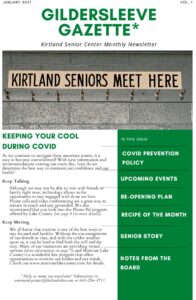 Icon of Kirtland Senior Center January