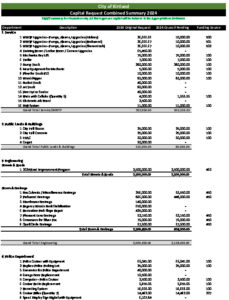 Icon of 2024 Capital Summary