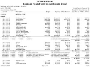 Icon of 11-30-2025 Expense Report With Encumbrance Detail