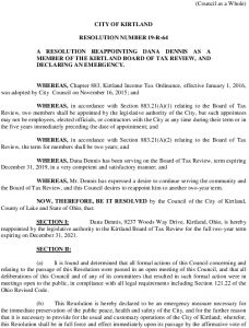 Icon of 19 R.64 Dennis Reappoint  Bd  Of Tax Review