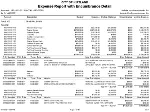 Icon of 4-30-2021 Expense Report With Encumbrance Detail