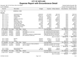 Icon of 2-28-2022 Expense Report With Encumbrance Detail