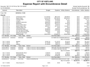 Icon of 9-30-2022 Expense Report With Encumbrance Detail