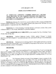 Icon of 23-O-23 Amend 1024.04 Charges For Installation Of Culverts - Amended 5