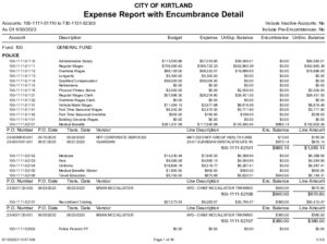 Icon of 6-30-2023 Expense Report With Encumbrance Detail