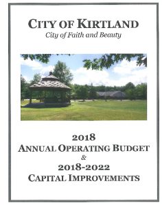 Icon of City-of-Kirtland-2018-Budget-Part-I