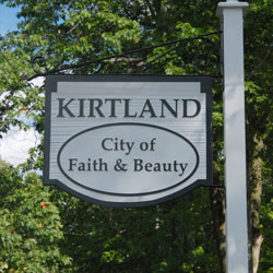 Kirtland Sign