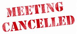 meeting cancelled 2